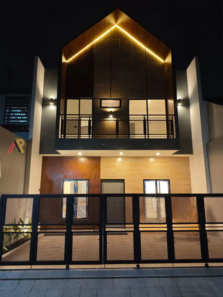Amanah-Permai-House-Fasad-Malam
